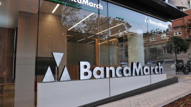Oficina de Banca March en Madrid.