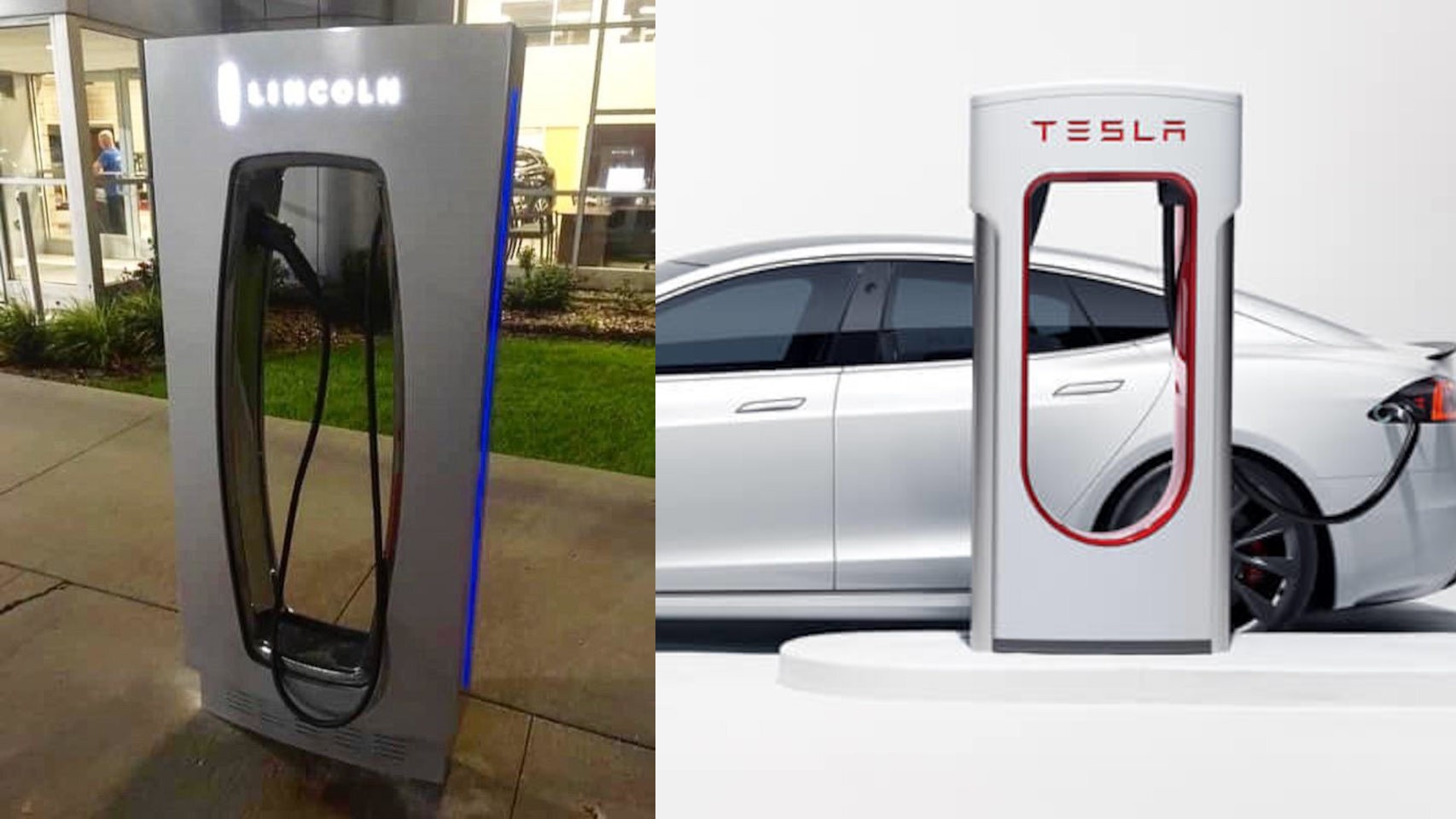 Ford lanza su cargador de coches eléctricos... y es muy parecido al de Tesla