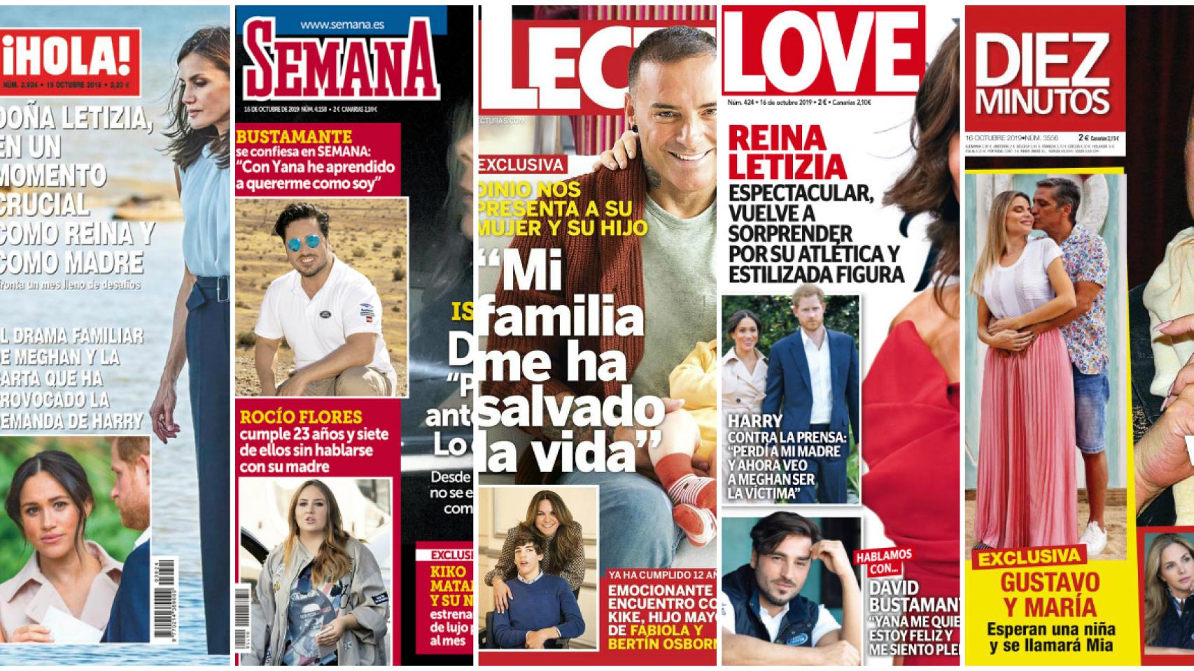 Estas son las revistas de este miércoles.