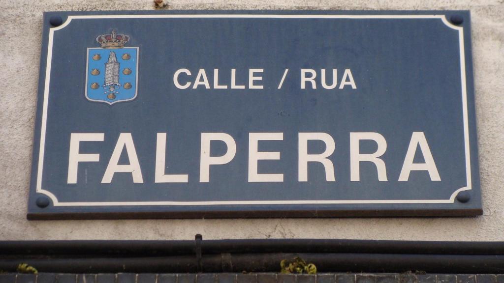 Calle Falperra en A Coruña.