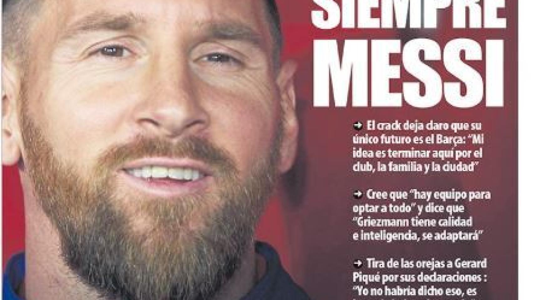 Portada de Mundo Deportivo (10/10/2019)