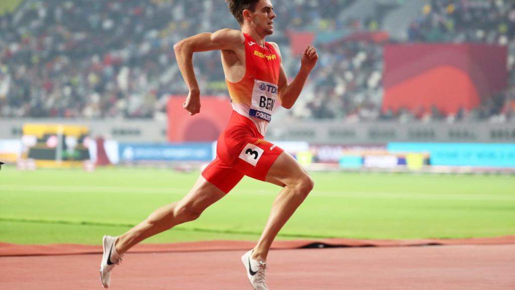 Adrián Ben, durante el Mundial de Doha