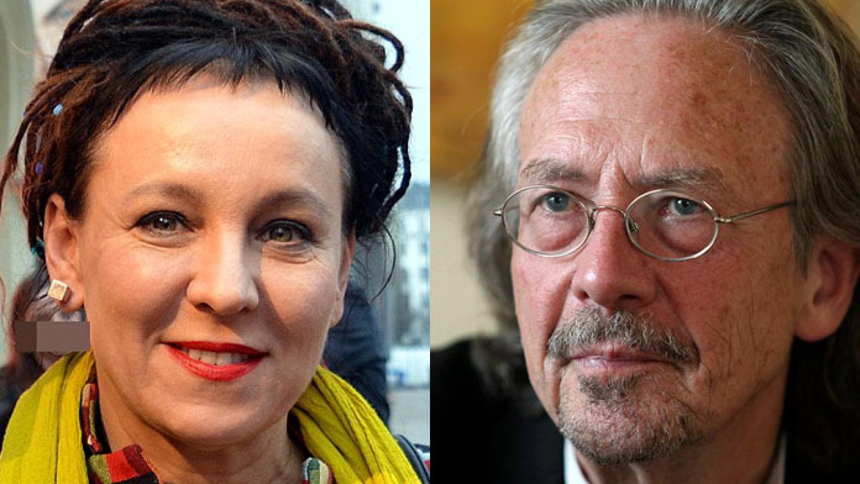 Olga Tokarczuk y Peter Handke