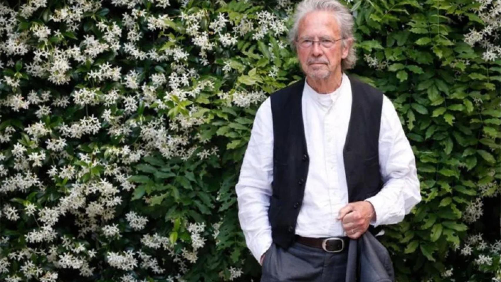 Peter Handke en su última visita a España. Foto: Instituto Goethe