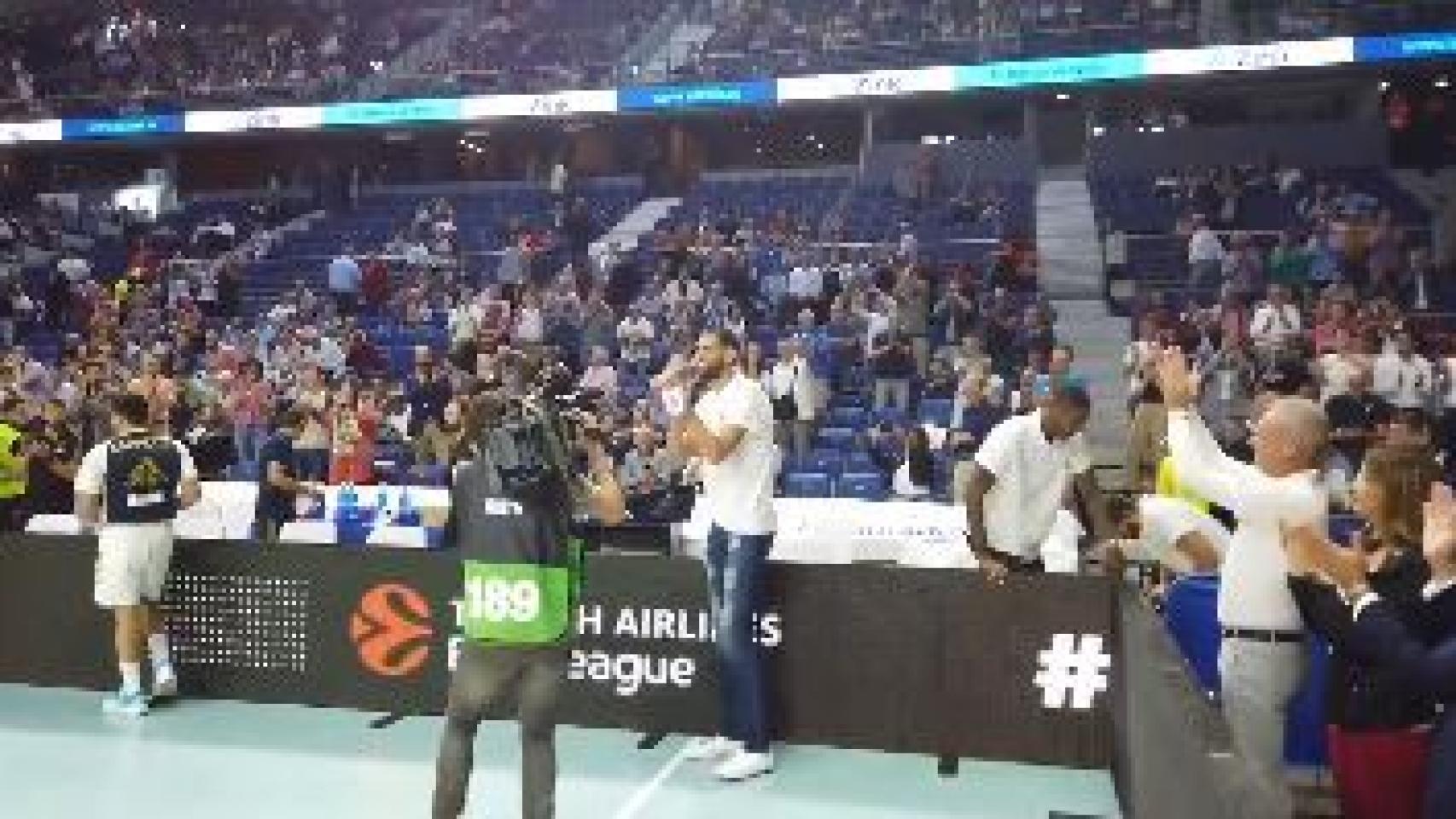 Mejri, en el WiZink Center