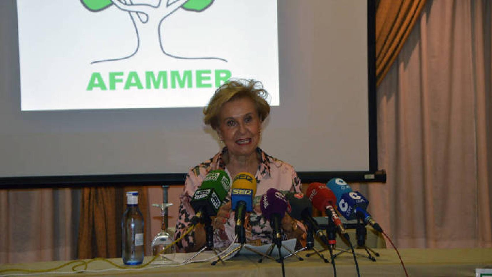 Carmen Quintanilla, presidenta nacional de AFAMMER