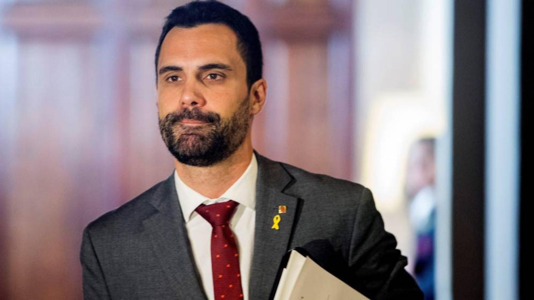 El presidente del Parlament de Cataluña, Roger Torrent.
