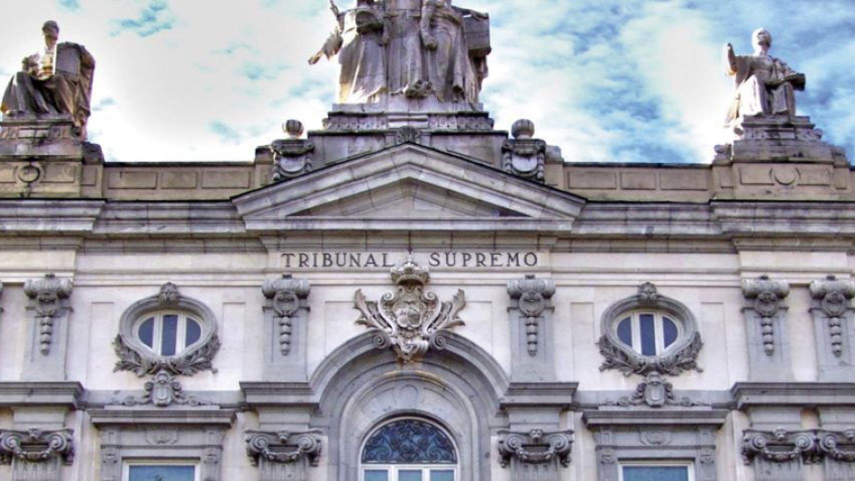 Fachada del Tribunal Supremo en una imagen de archivo.