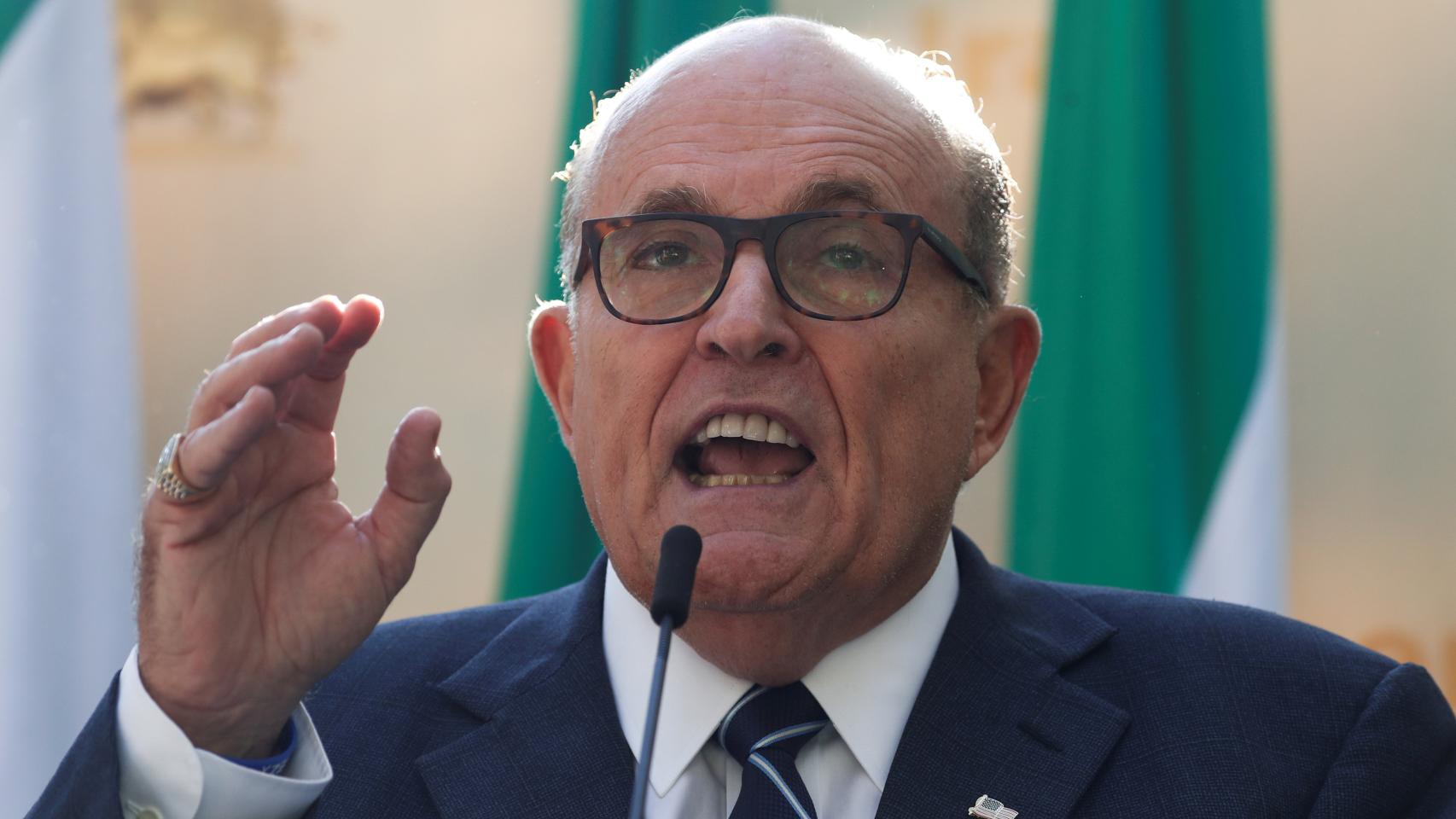 Rudolph Giuliani, exalcalde de Nueva York y abogado de Donald Trump.