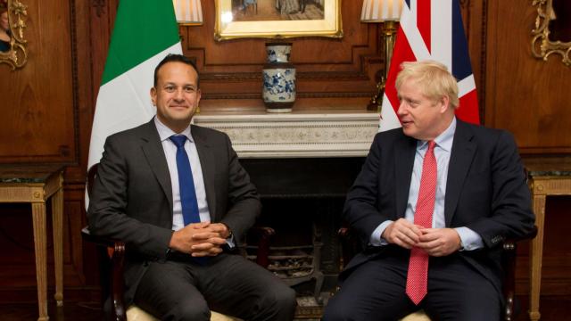 Varadkar y Boris Johnson este jueves