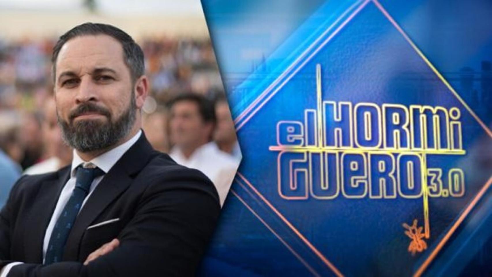 Anuncio de la presencia de Abascal en el programa de Antena 3