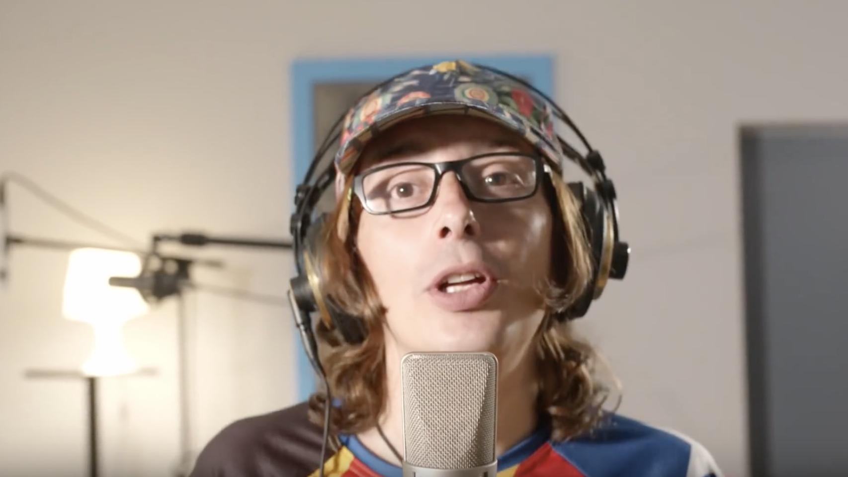 Captura de pantalla del vídeo de La força de la gent.