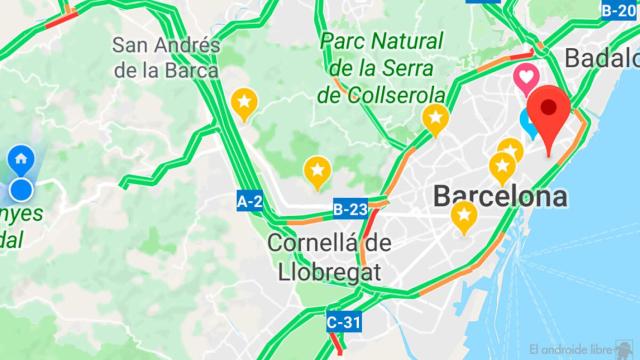 Cómo crear una ruta con varios lugares en Google Maps
