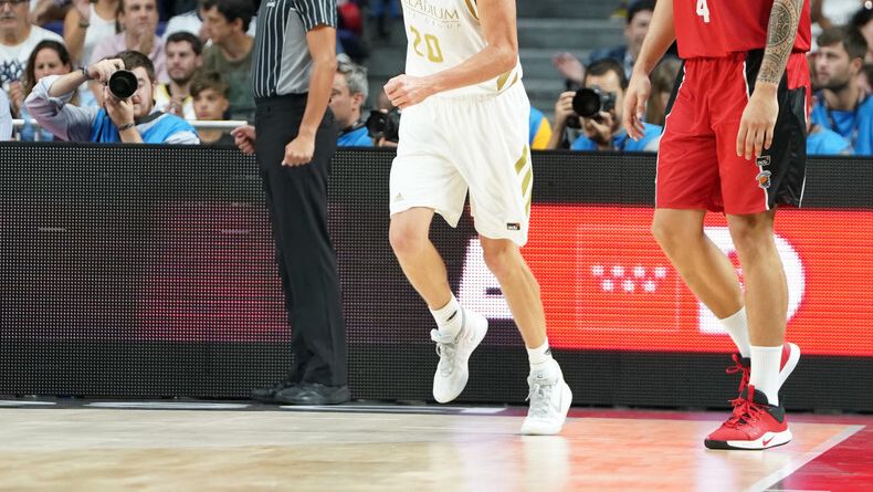 Jaycee Carroll, durante un duelo contra Montakit Fuenlabrada