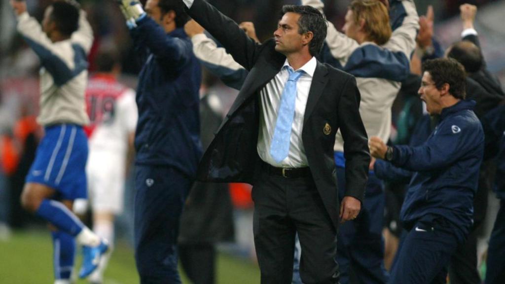 Mourinho en el Oporto.