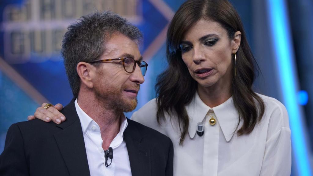 El presentador Pablo Motos y la actriz Maribel Verdú.
