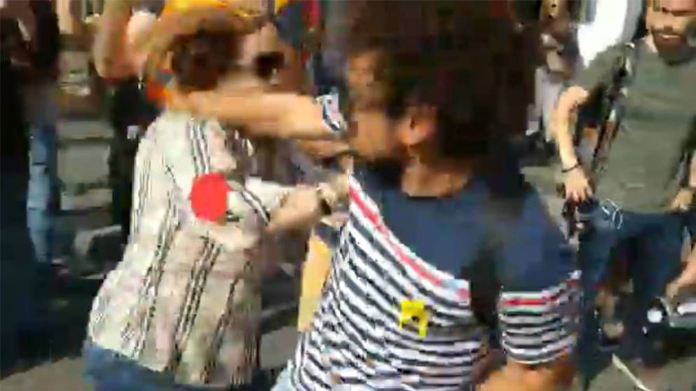 Momento en el que tuvo lugar la agresión