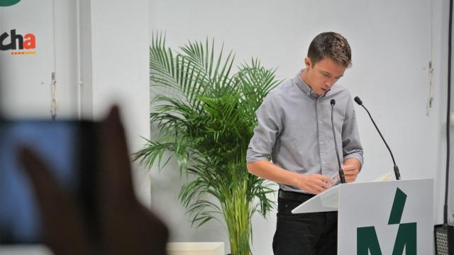 Íñigo Errejón, en la presentación de los cabezas de lista de Más País para el 10-N.