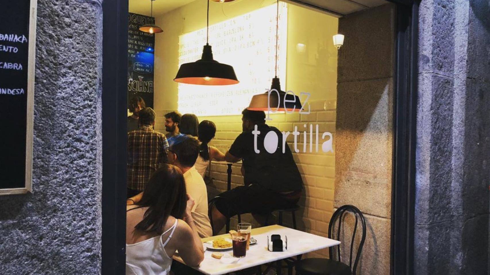 Uno de los locales de Pez Tortilla en Madrid.