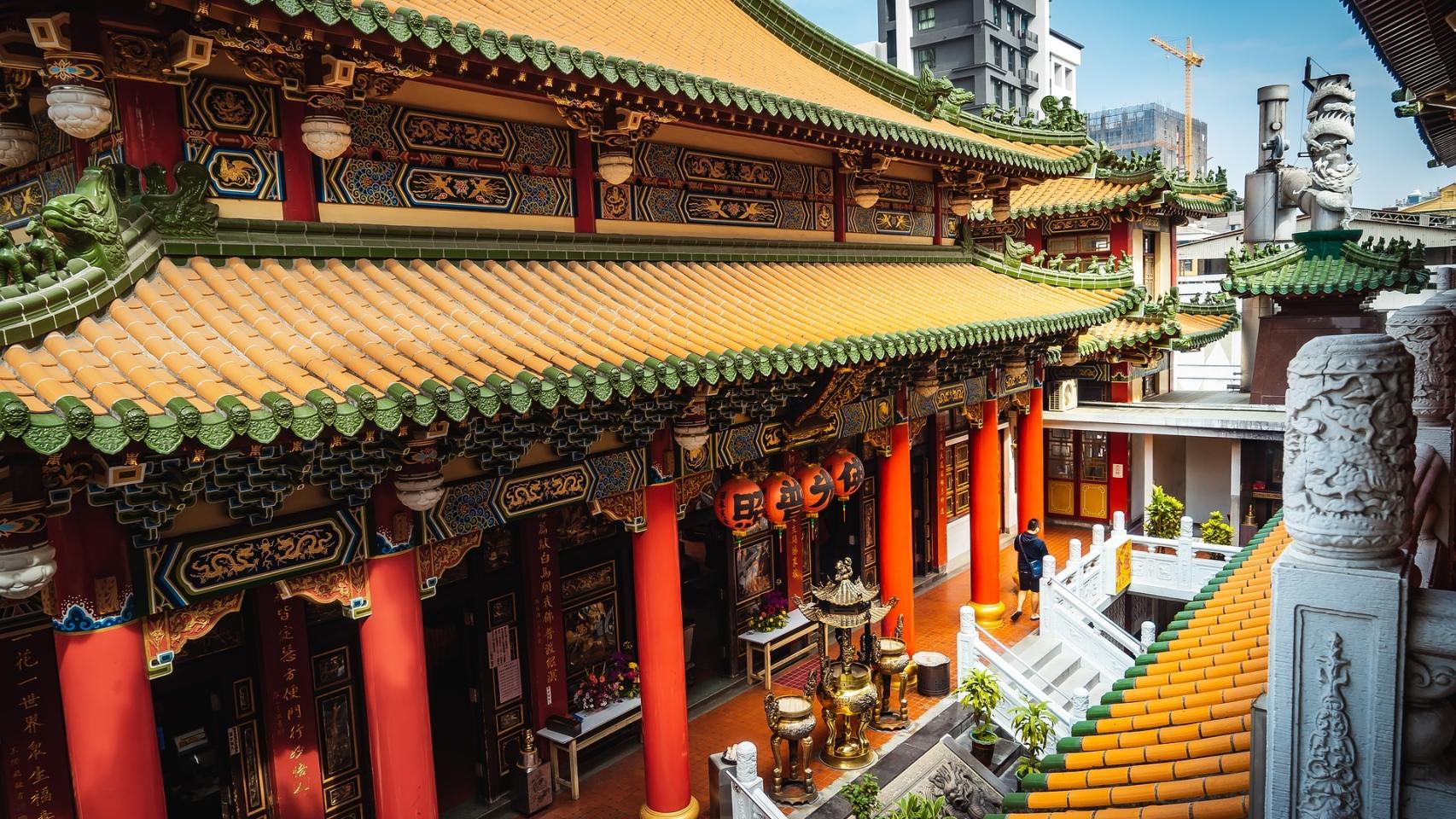 Templo taiwanés.