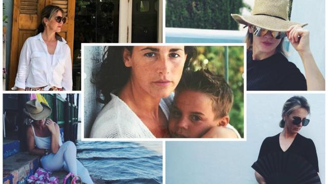 La madre de Gonzalo Caballero, Chiqui del Hoyo, en un montaje de JALEOS.