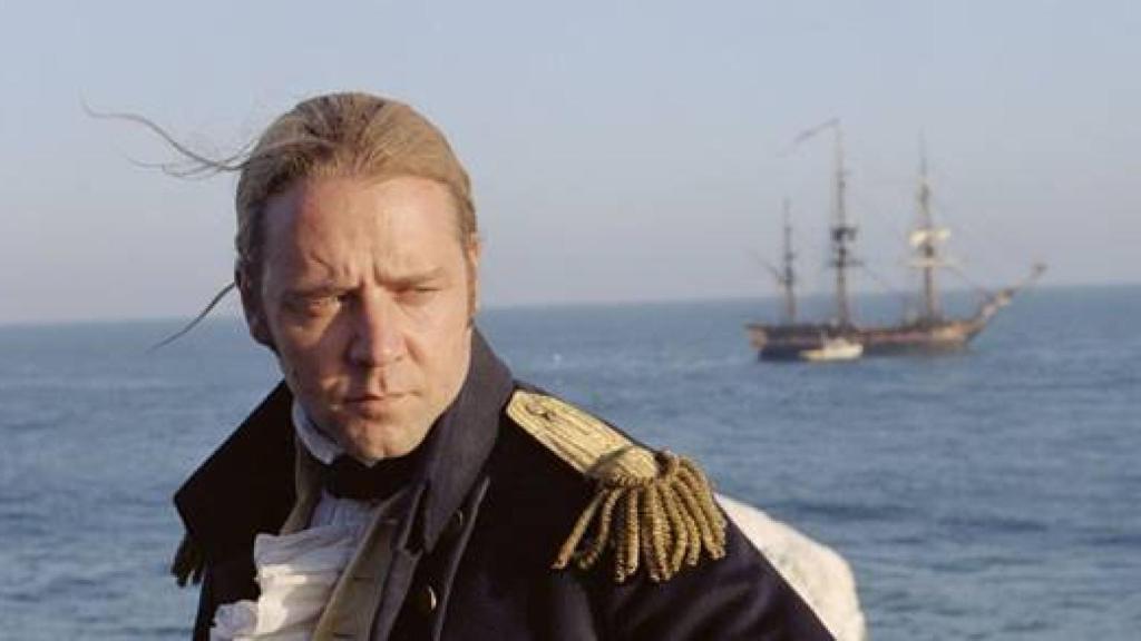 Russell Crowe en Master & Commander.