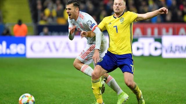 Ceballos ante Suecia