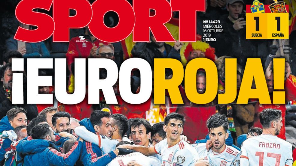 Portada Sport (16/10/19)