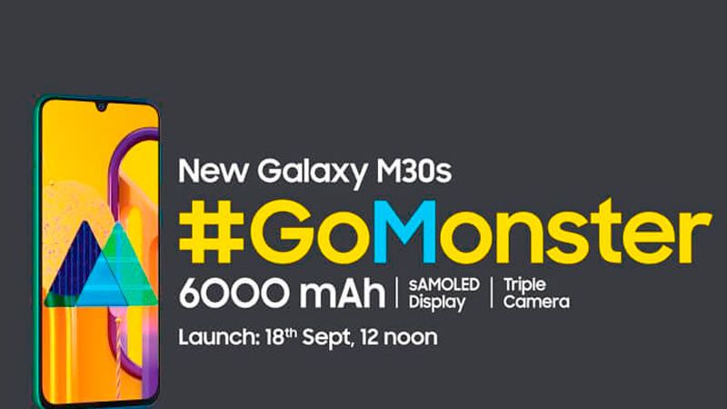 El Galaxy M30s con batería de 6000 mAh llega a España