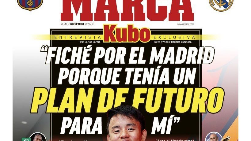 Portada MARCA (18/10/2019)