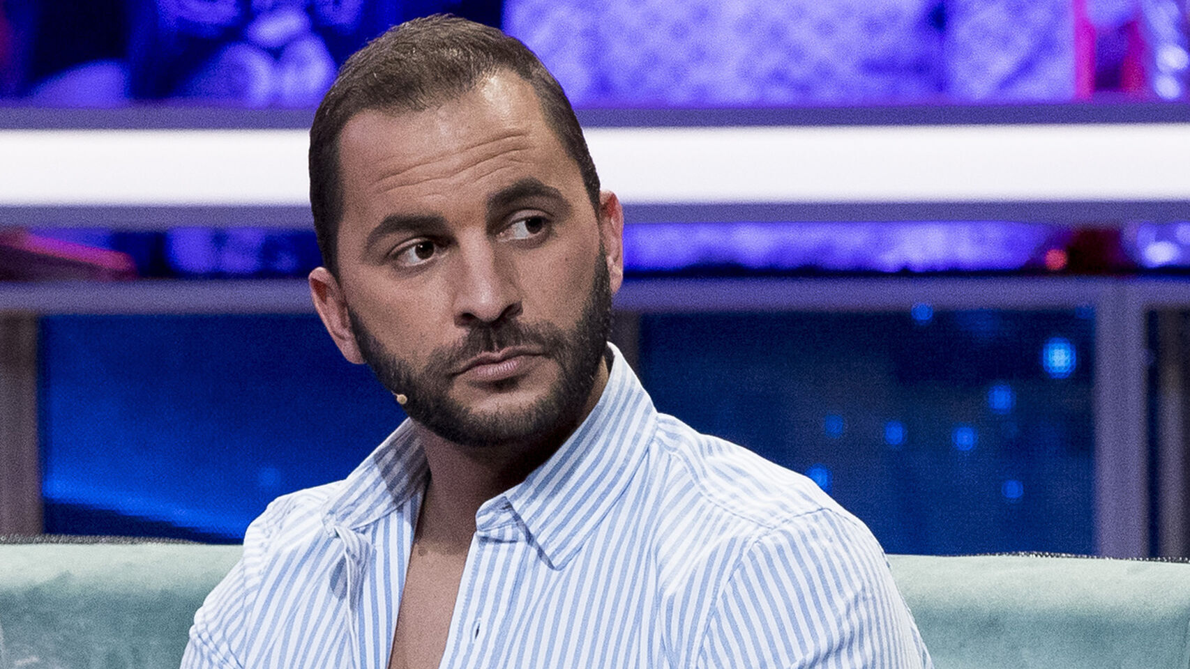 Antonio Tejado durante una intervención en un plató de Telecinco.
