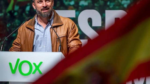 Santiago Abascal, presidente de Vox.
