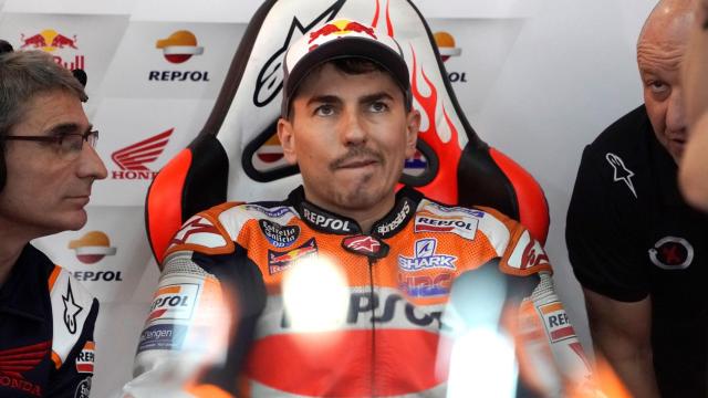 Jorge Lorenzo, durante el Gran Premio de Japón