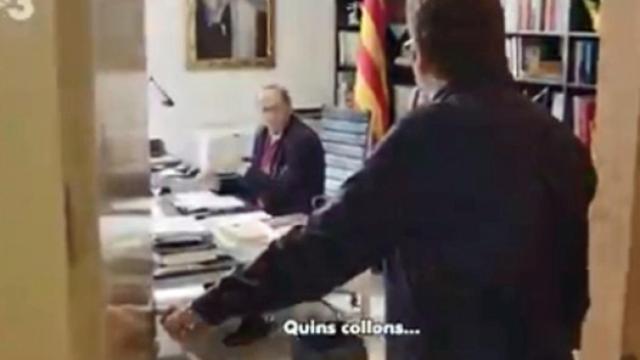 Imagen del vídeo publicado por TV3