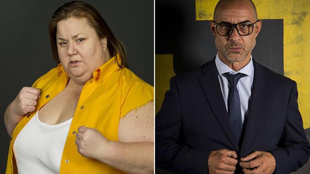 Itziar Castro y Ramiro Blas.