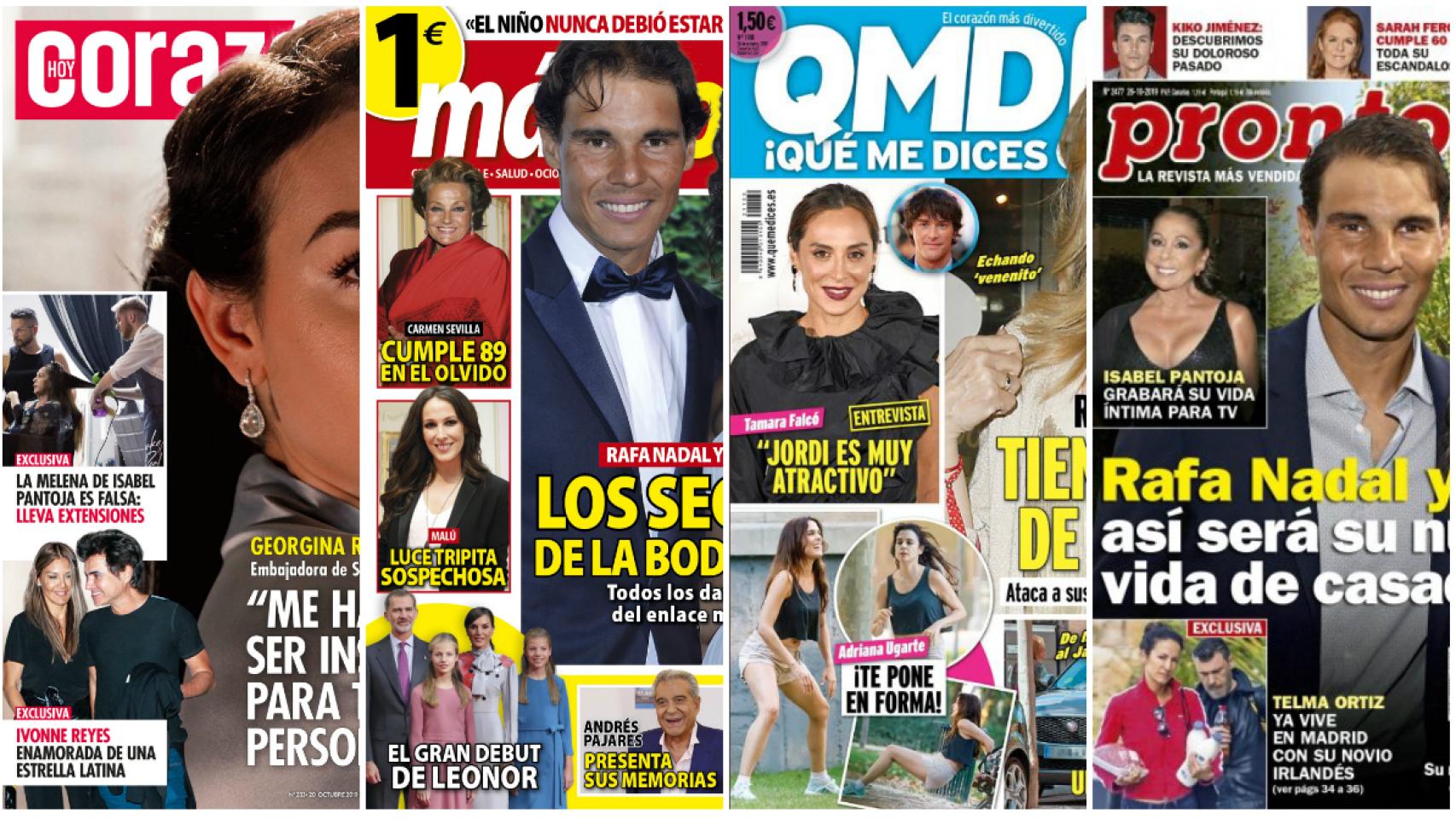 Estas son las revistas de este lunes.