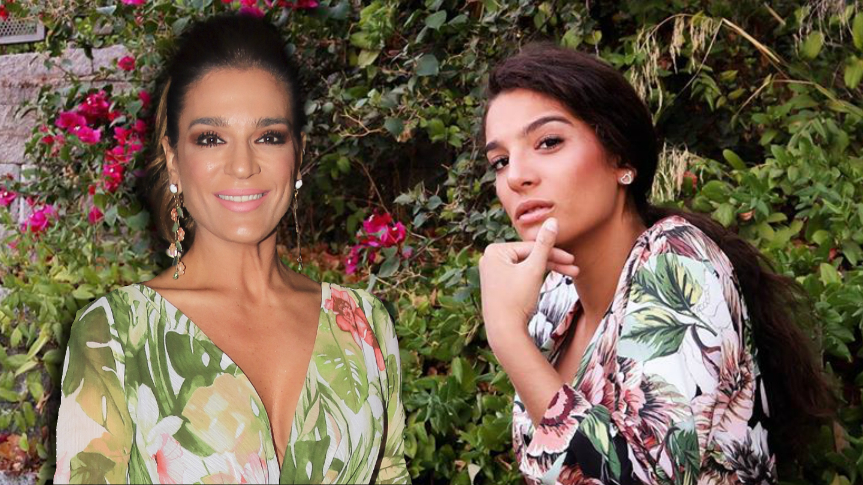 Raquel Bollo y Alma Cortés Bollo en un montaje de JALEOS.