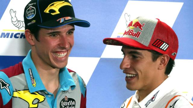 Marc Márquez y Álex Márquez.