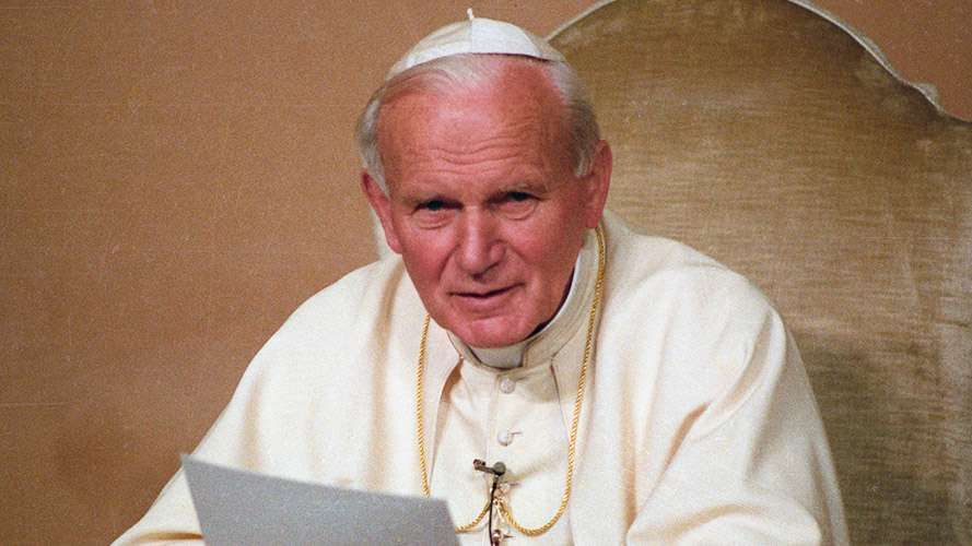 San Juan Pablo II papa.