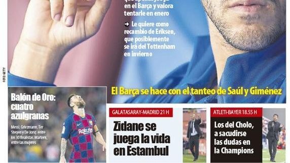 Portada Mundo Deportivo (22/10/2019)