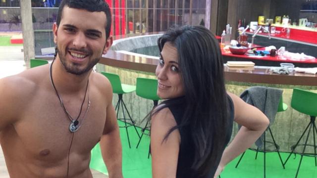 Suso y Raquel en la cámara de 'Gran Hermano 16'
