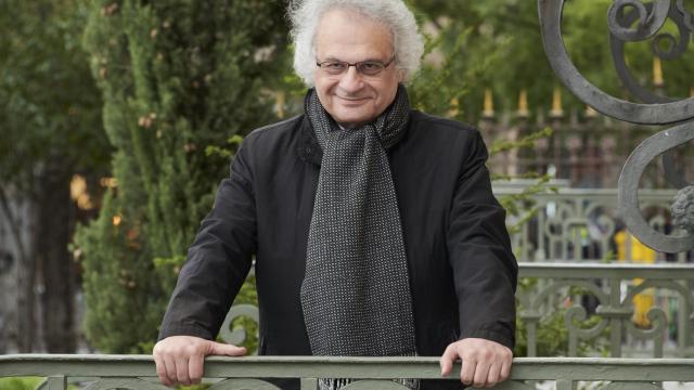 Amin Maalouf, fotografiado en Casa Árabe.