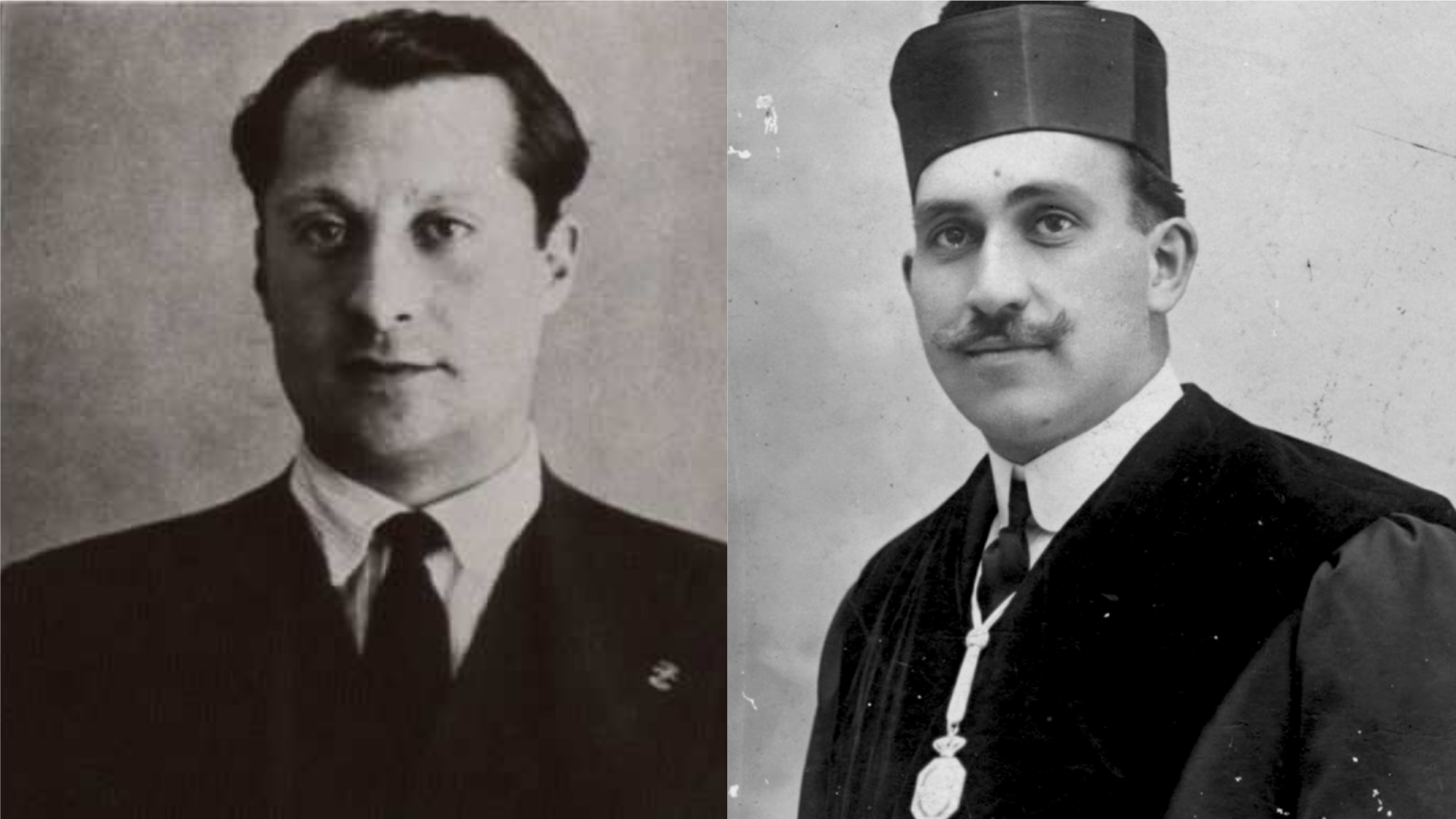 José Antonio Primo de Rivera y el magistrado Eduardo Iglesias Portal.