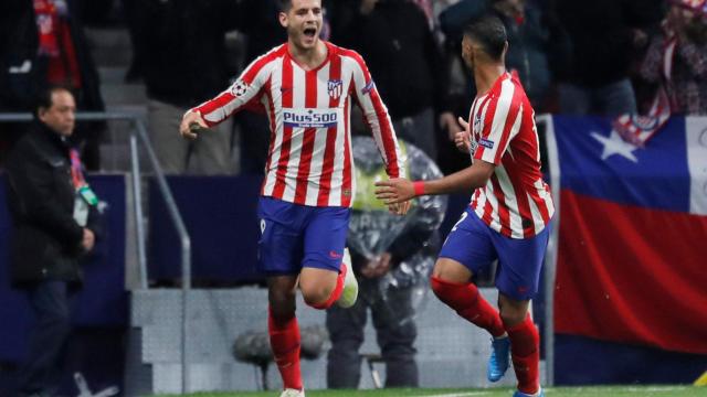 Álvaro Morata devuelve el estado de felicidad al Metropolitano tras ganar al Leverkusen