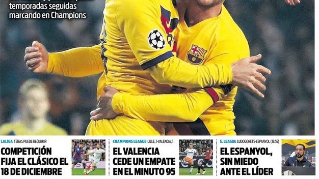 Portada Sport (24/10/19)