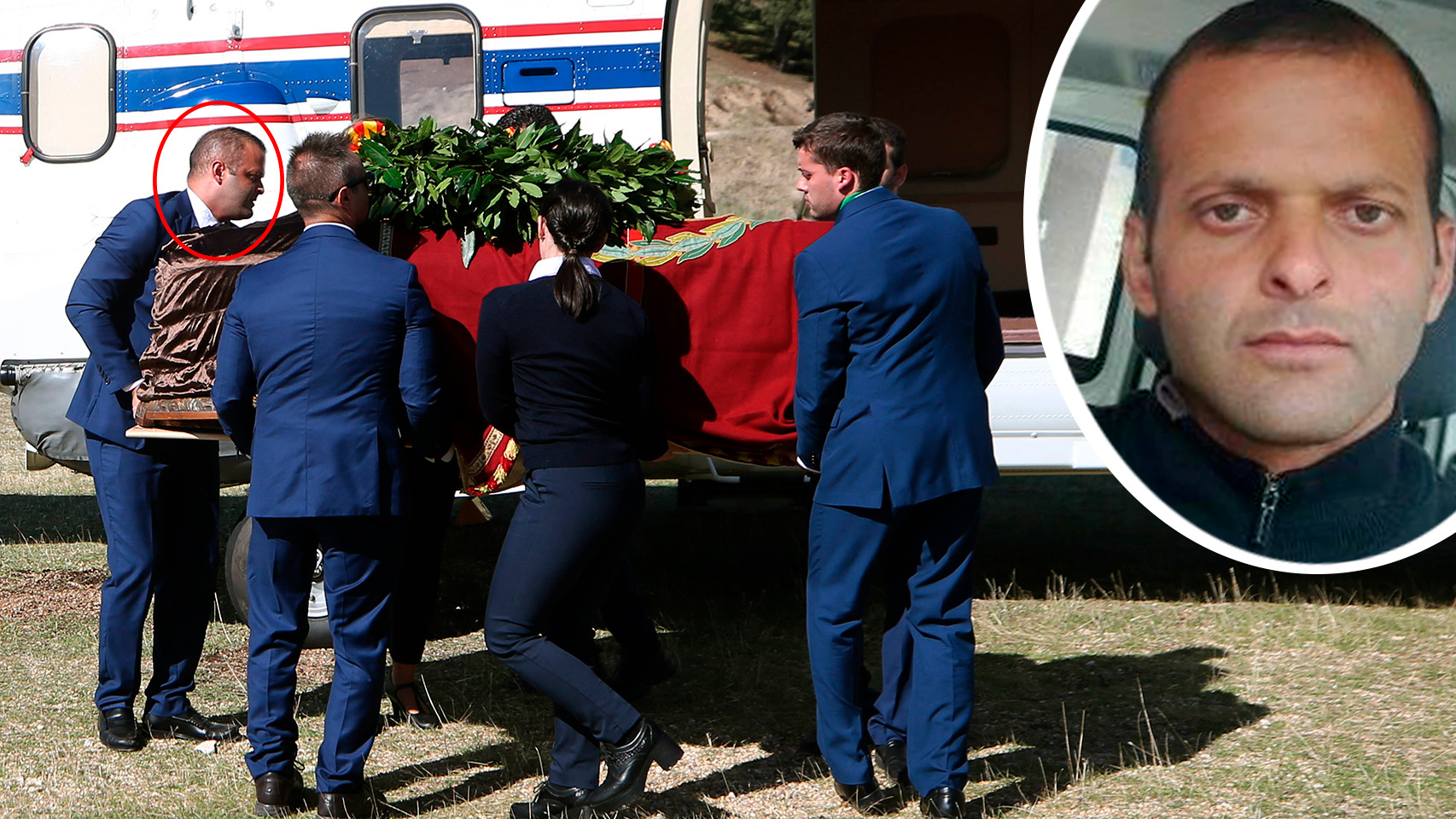 Humberto Sepúlveda, coordinador de la exhumación.