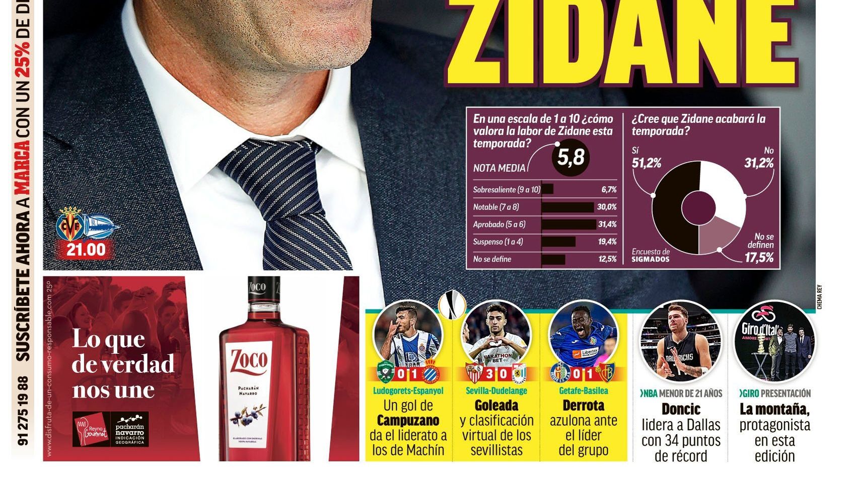 Portada MARCA (25/10/2019)