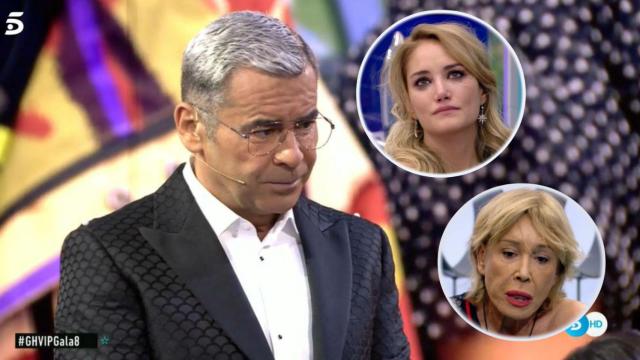 Jorge Javier Vázquez, muy enfadado con Alba y Mila en 'GH VIP'.