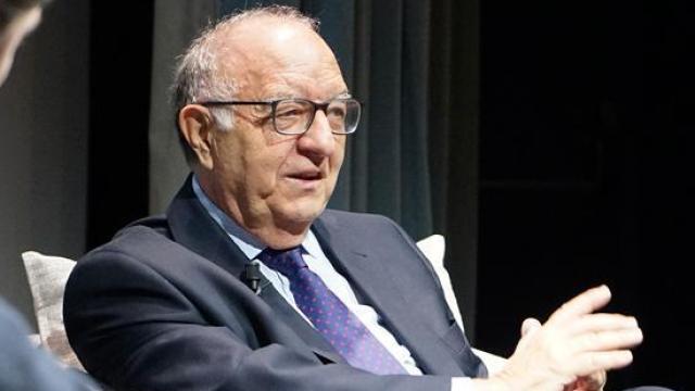 El historiador Ricardo García Cárcel, durante una conferencia en Madrid hace unos meses.