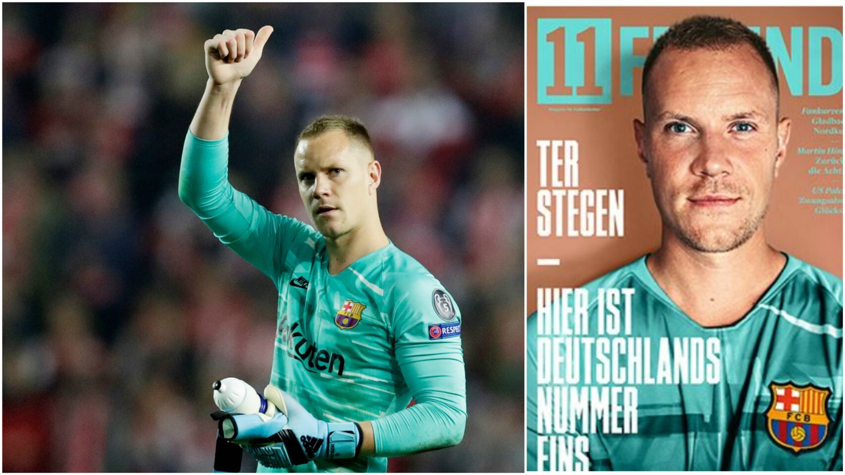 Ter Stegen, en su entrevista a 11 Freunde